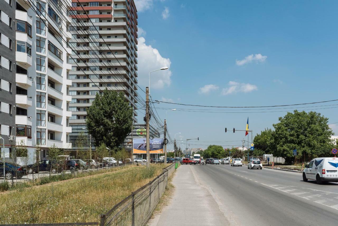 Apartamento Luxury Flat 9 Near Metro Bucarest Exterior foto
